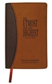 Tapa de MY UTMOST FOR HIS HIGHEST UPDATED MOCHA (My Utmost for His Highest)