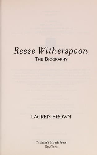 Tapa de Reese Witherspoon