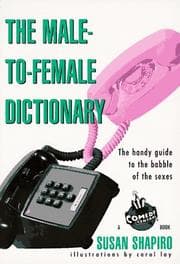 Tapa de The male-to-female dictionary