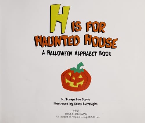 Tapa de H is for haunted house