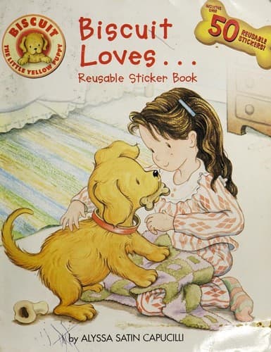 Tapa de Biscuit Loves... Reusable Sticker Book (Biscuit)
