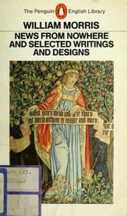 Tapa de News from nowhere and selected writings and designs