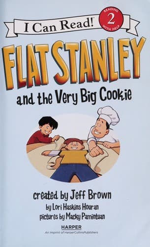 Tapa de Flat Stanley and the very big cookie