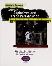 Tapa de Careers in explosives and arson investigation