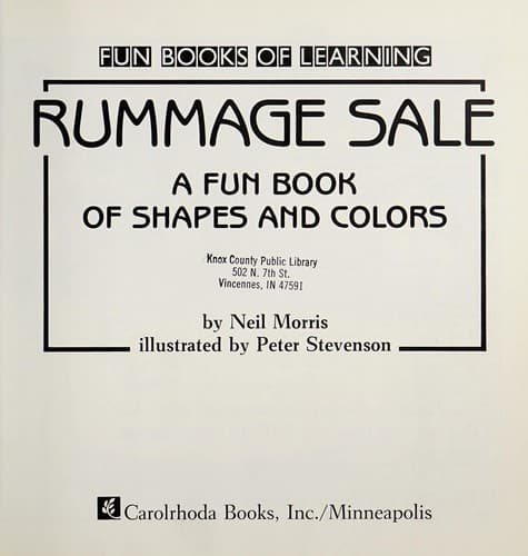 Tapa de Jumble sale