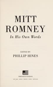 Tapa de Mitt Romney in his own words