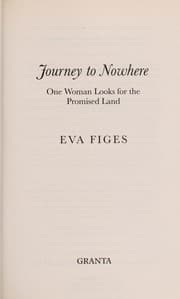 Tapa de Journey to nowhere