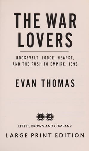 Tapa de The war lovers