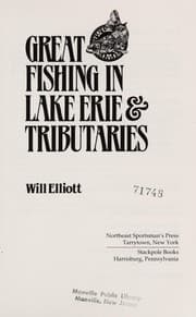 Tapa de Great Fishing in Lake Erie and Tributaries