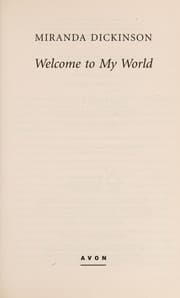 Tapa de Welcome to my world