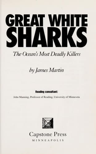 Tapa de Great white sharks
