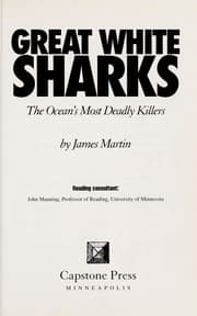 Tapa de Great white sharks