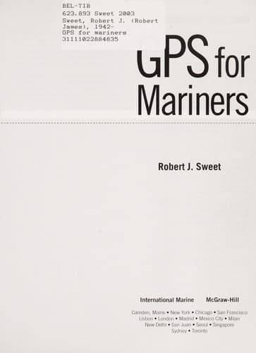 Tapa de GPS for Mariners