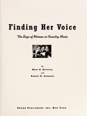 Tapa de Finding her voice