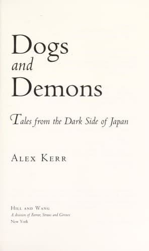 Tapa de Dogs and demons