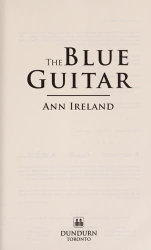 Tapa de The blue guitar