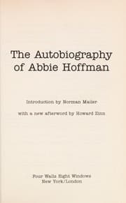 Tapa de The autobiography of Abbie Hoffman