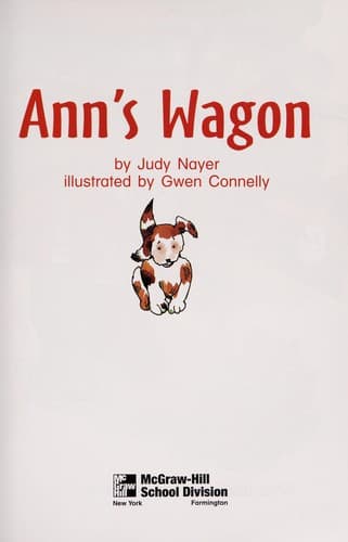Tapa de Ann's Wagon