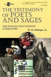 Tapa de The testimony of poets and sages
