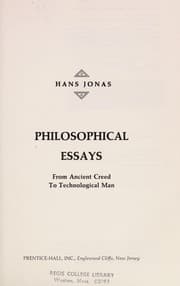 Tapa de Philosophical essays: from ancient creed to technological man
