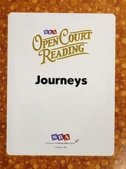 Tapa de SRA open court reading