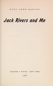 Tapa de Jack Rivers and Me