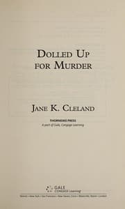 Tapa de Dolled up for murder