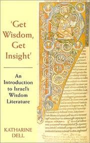 Tapa de 'Get wisdom, get insight'