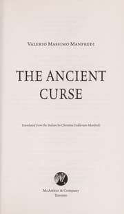 Tapa de The ancient curse