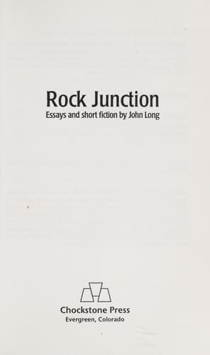 Tapa de Rock junction