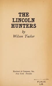Tapa de The Lincoln hunters
