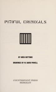 Tapa de Pitiful Criminals