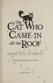 Tapa de The cat who came in off the roof