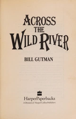 Tapa de Across the wild river
