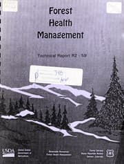 Tapa de Interpretation of aerial photography of Colorado's Forest Health Monitoring plots 1992-1995