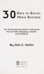 Tapa de 30 days to social media success