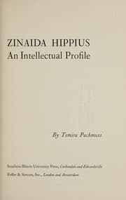 Tapa de Zinaida Hippius