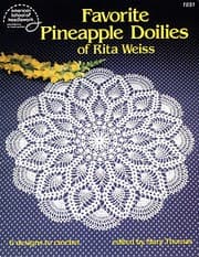 Tapa de Favorite pineapple doilies of Rita Weiss