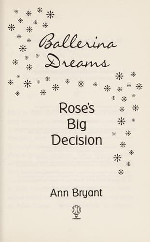 Tapa de Rose's big decision