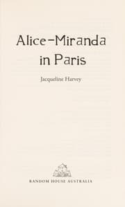 Tapa de Alice-Miranda in Paris