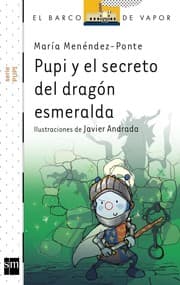 Tapa de Pupi y el secreto del dragón esmeralda