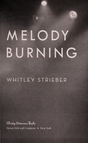 Tapa de Melody Burning