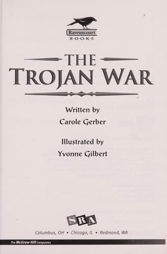 Tapa de The Trojan war