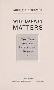 Tapa de Why Darwin matters