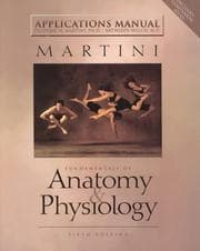 Tapa de Applications Manual Fundamentals of Anat