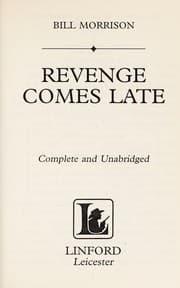 Tapa de Revenge Comes Late