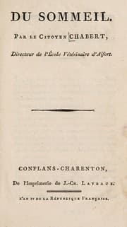 Tapa de Du sommeil