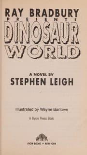 Tapa de Ray Bradbury presents Dinosaur world