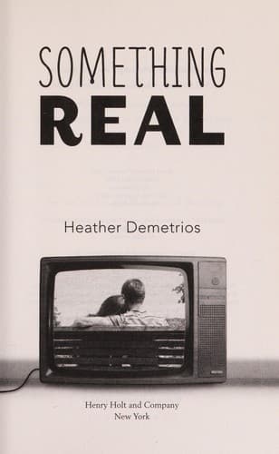 Tapa de Something real