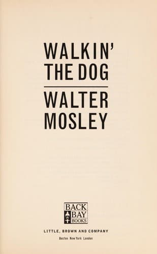 Tapa de Walkin' the dog